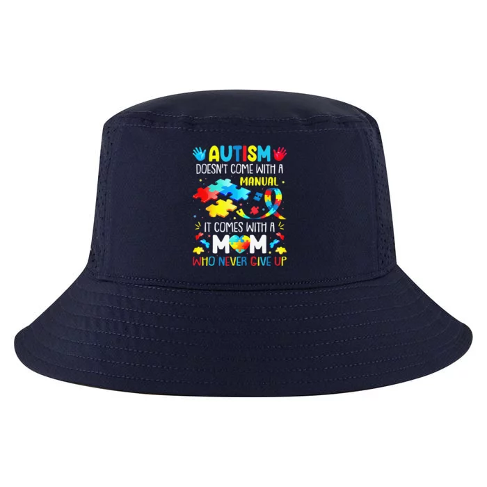 Autism Mom Women Mother Mama Mother's Day Autism Awarenes Cool Comfort Performance Bucket Hat