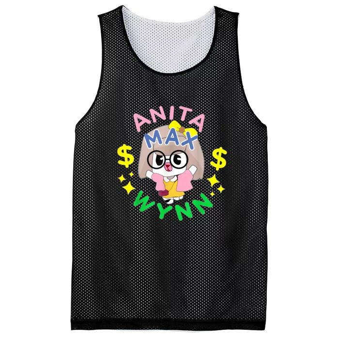 Anita Max Wynn Mesh Reversible Basketball Jersey Tank