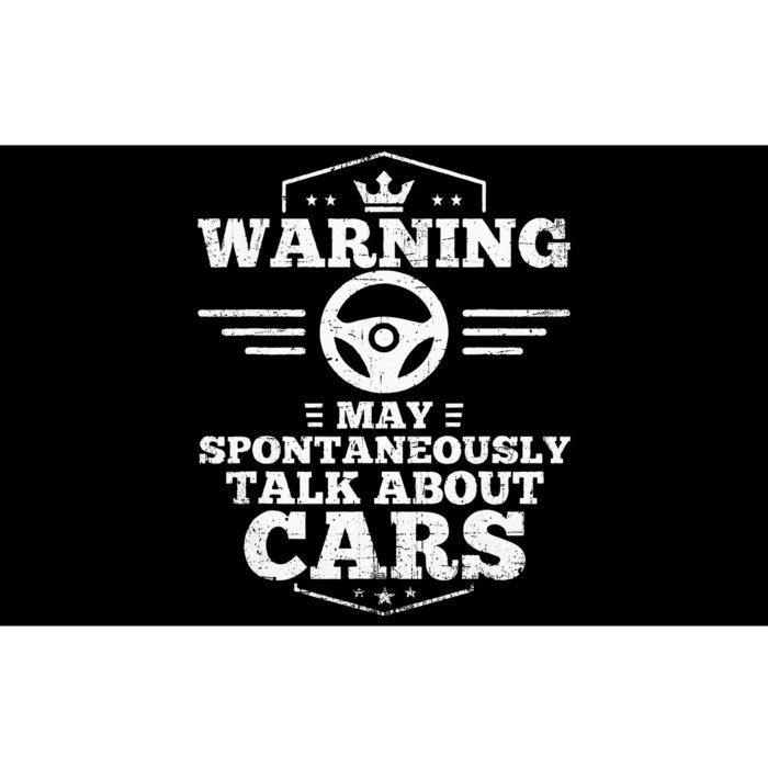 Auto Mechanic Warning I May Spontaneously Talk Cars Bumper Sticker