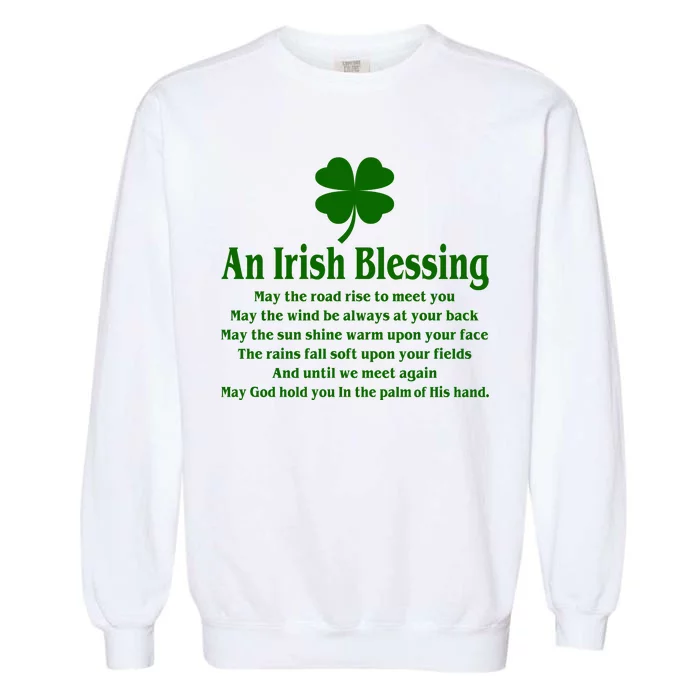 An Irish Blessing Garment-Dyed Sweatshirt