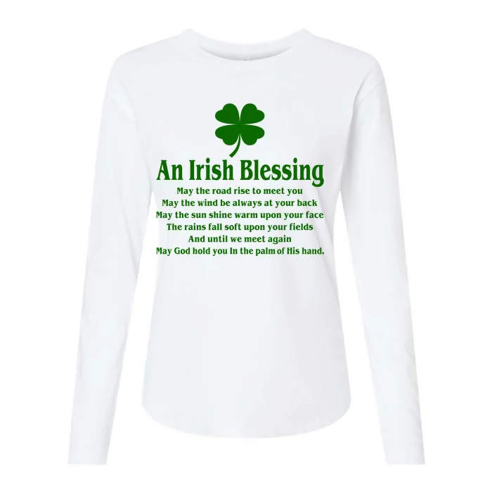 An Irish Blessing Womens Cotton Relaxed Long Sleeve T-Shirt