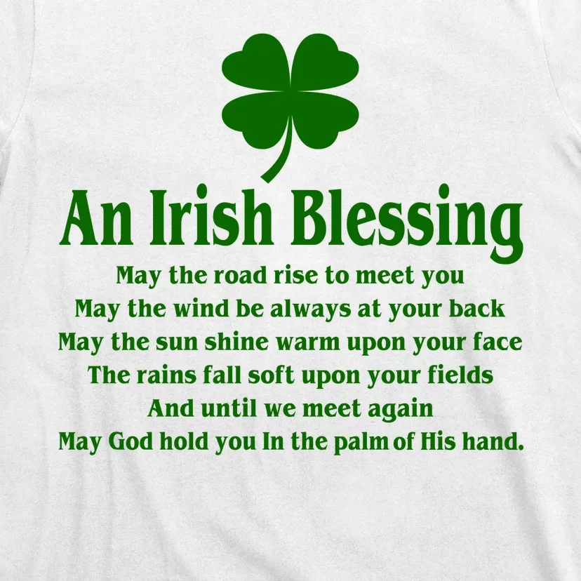 May The Road Rise Up To Meet You Irish Blessing Premium Canvas