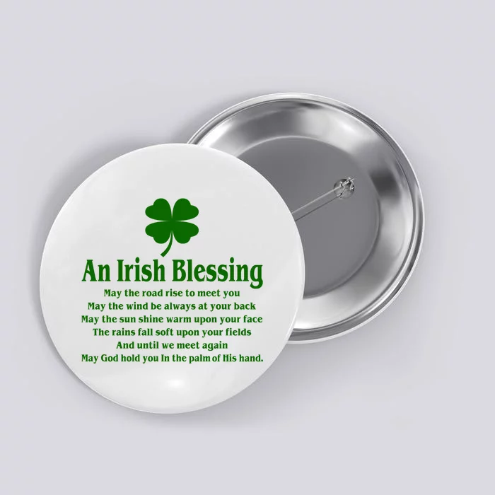 An Irish Blessing Button