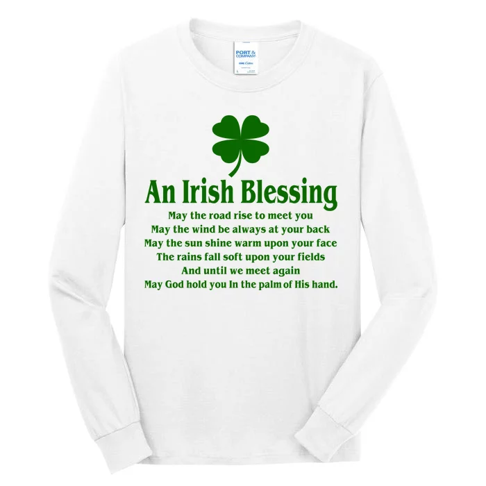 An Irish Blessing Tall Long Sleeve T-Shirt