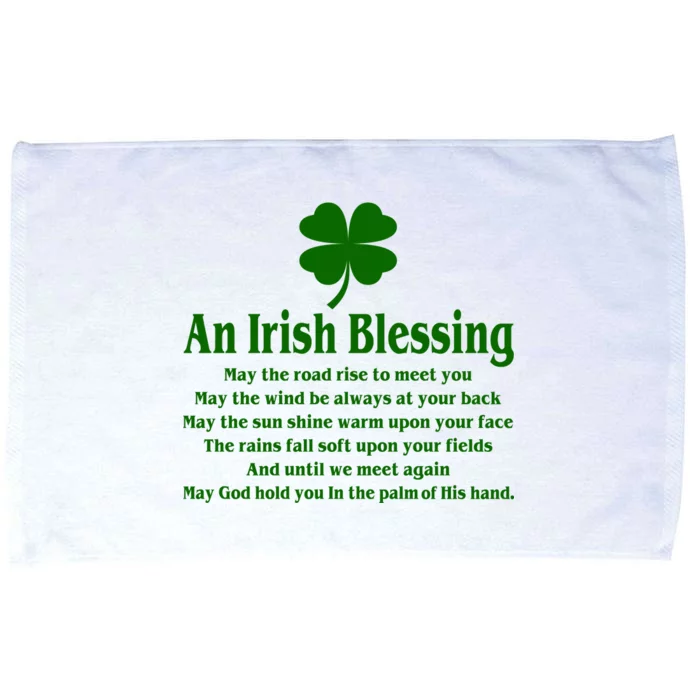 An Irish Blessing Microfiber Hand Towel