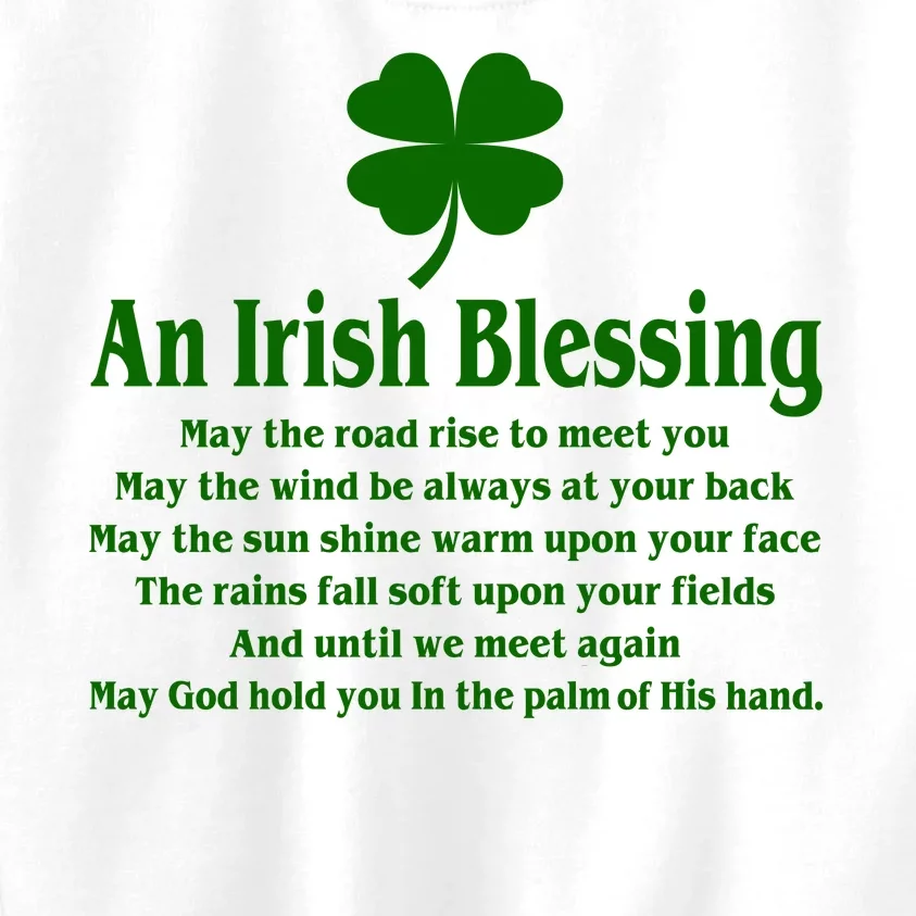 An Irish Blessing Kids Sweatshirt