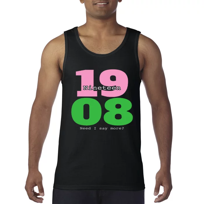 A Nineteen 08 Sorority Tank Top