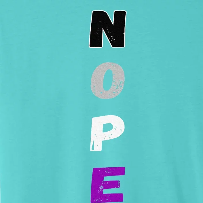 Asexual Nope Ace Pride Flag Asexuality Lgbt Community ChromaSoft Performance T-Shirt