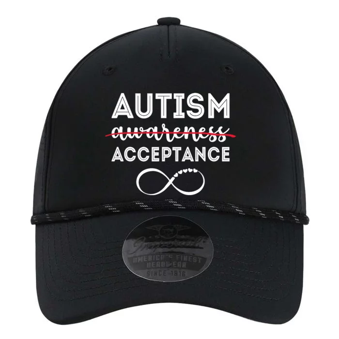 Acceptance Not Awareness Funny Red Instead Autism Performance The Dyno Cap