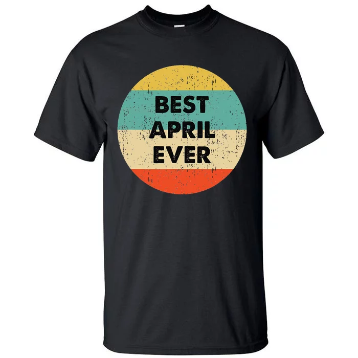 April Name Tall T-Shirt