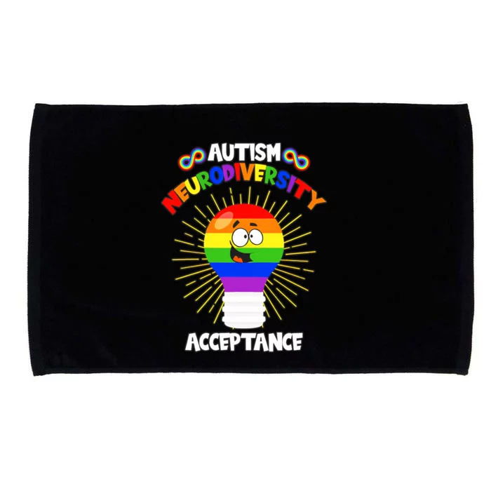 Autism Neurodiversity Acceptance Kawaii LGBT LGBTQ Light Autism Awareness Month Microfiber Hand Towel