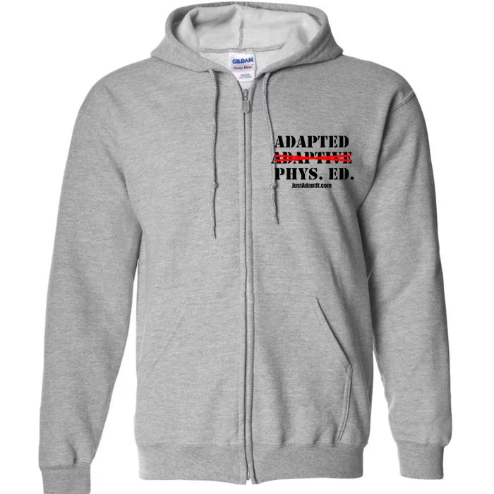 Adapted Not Adaptive Full Zip Hoodie