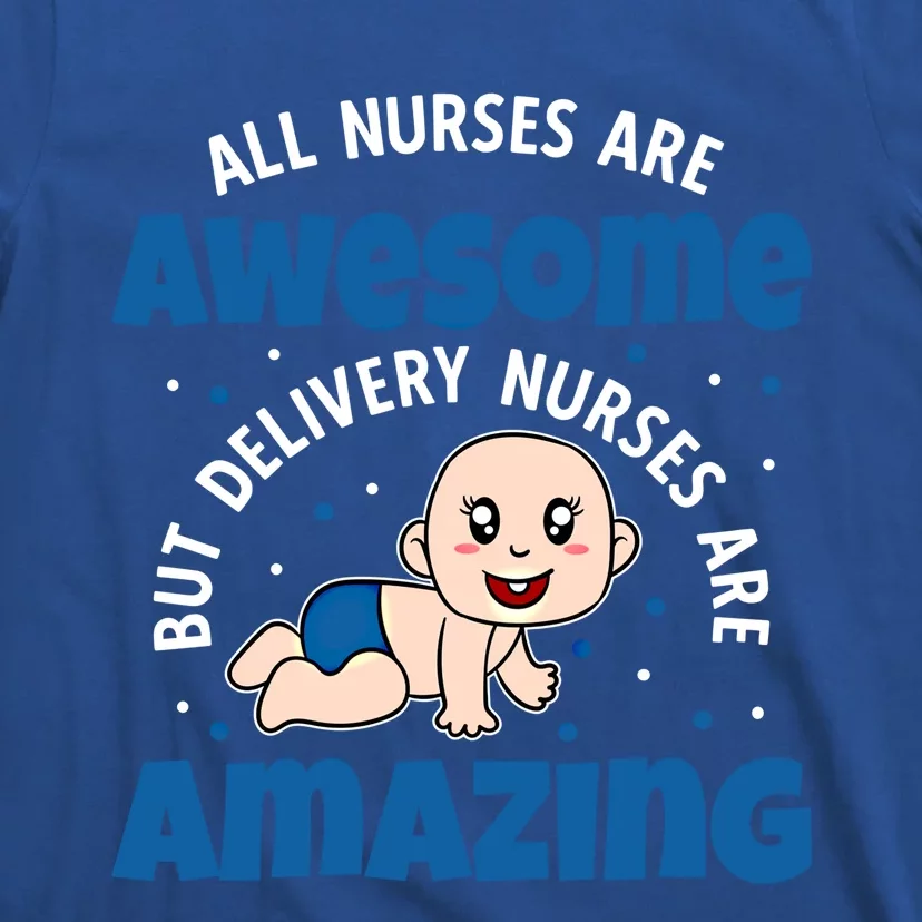 All Nurses Are Awesome But Delivery Nurses Are Amazing Gift T-Shirt