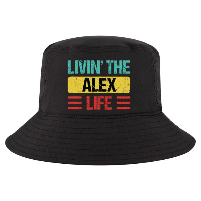 Alex Name Cool Comfort Performance Bucket Hat