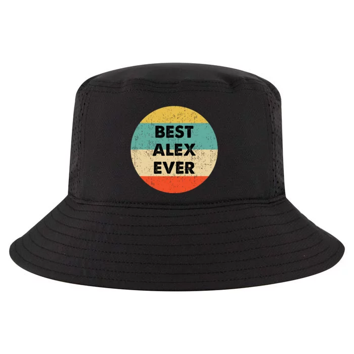 Alex Name Cool Comfort Performance Bucket Hat