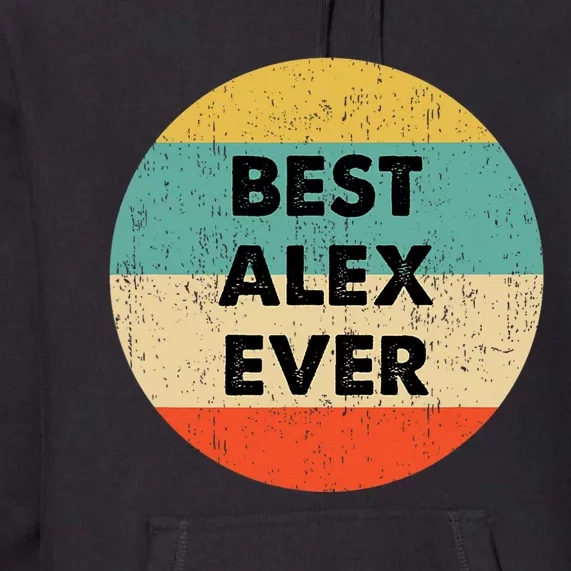 Alex Name Premium Hoodie