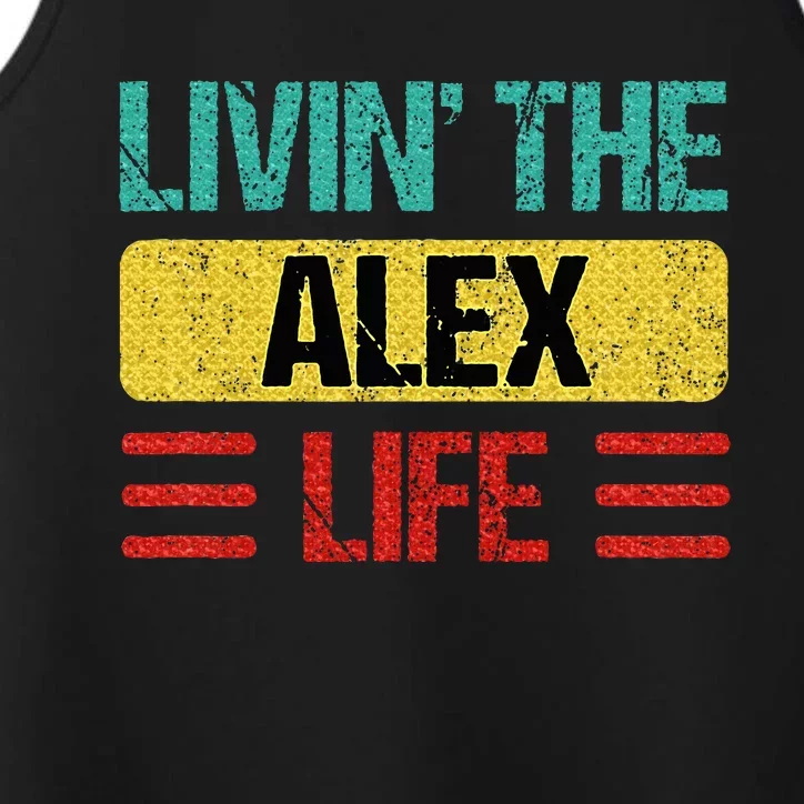 Alex Name Performance Tank