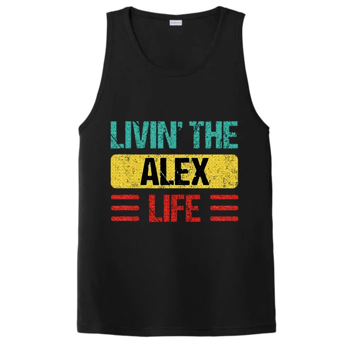 Alex Name Performance Tank