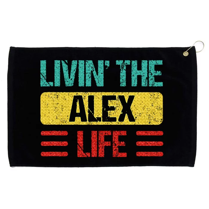 Alex Name Grommeted Golf Towel