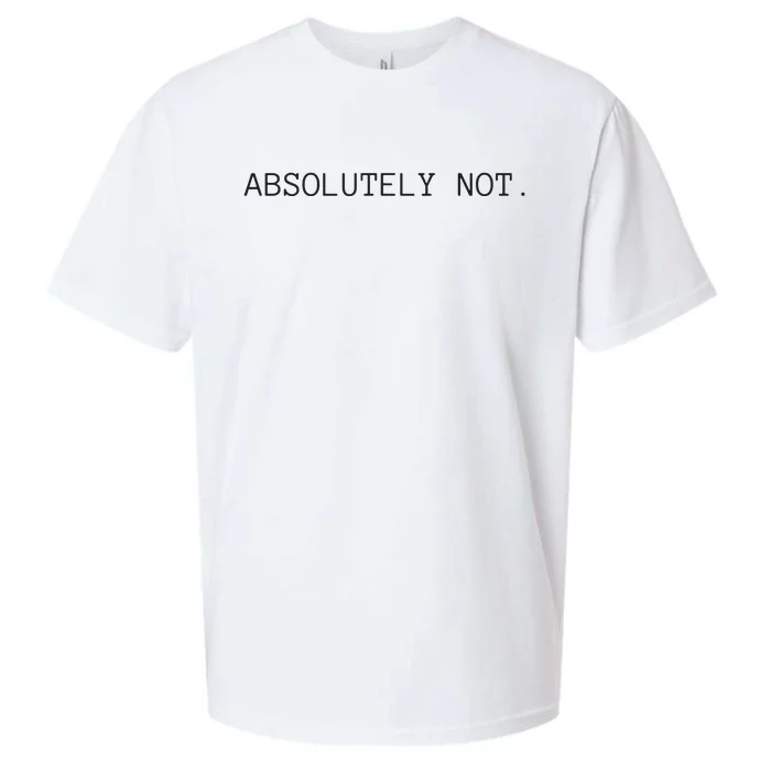 Absolutely Not Sueded Cloud Jersey T-Shirt