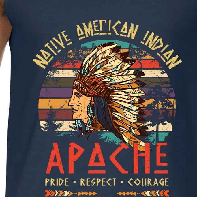 Apache Native American Indian Pride Indigenous Tribe Gift Comfort Colors® Tank Top