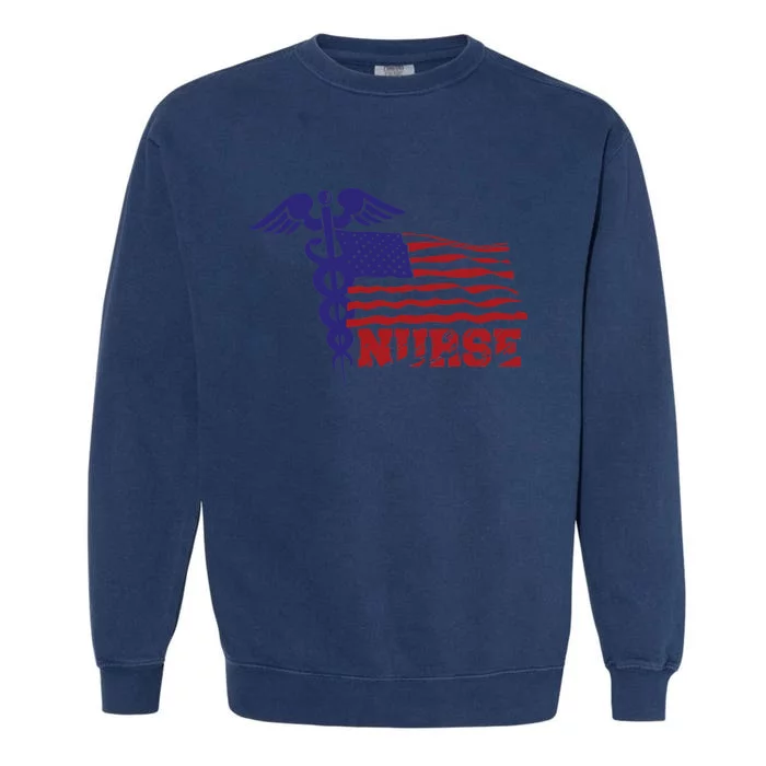 American Nurse Garment-Dyed Sweatshirt