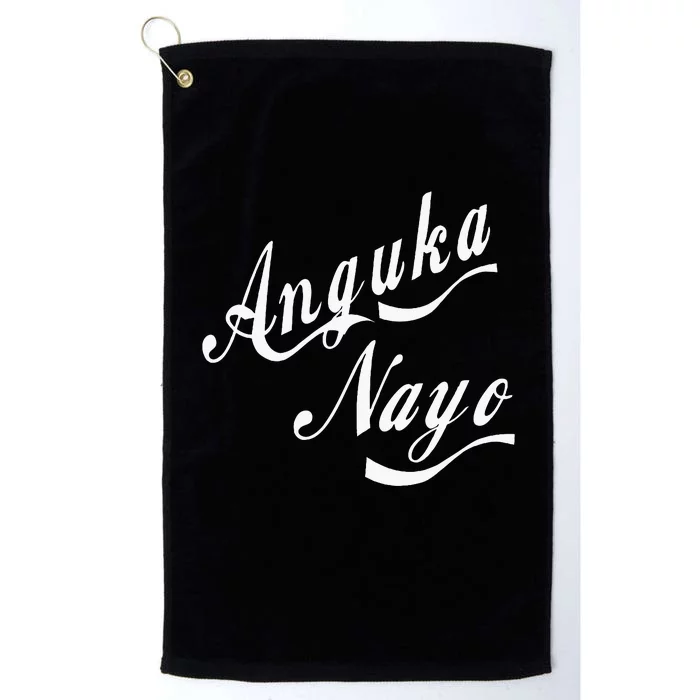 Anguka Nayo Platinum Collection Golf Towel