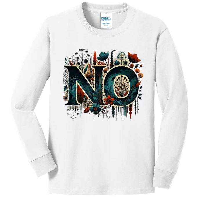 Absolutely Not Kids Long Sleeve Shirt