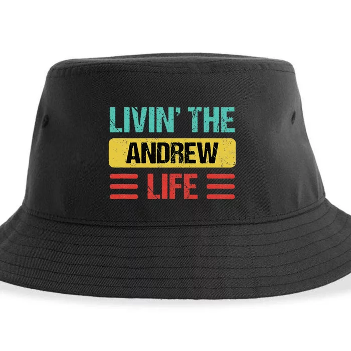 Andrew Name Sustainable Bucket Hat