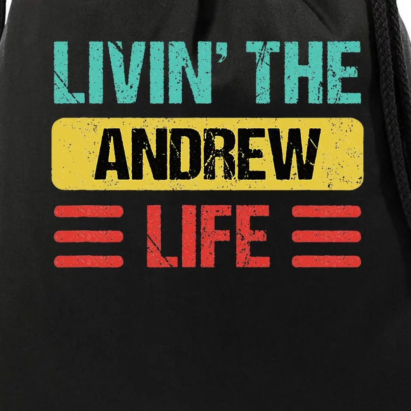 Andrew Name Drawstring Bag