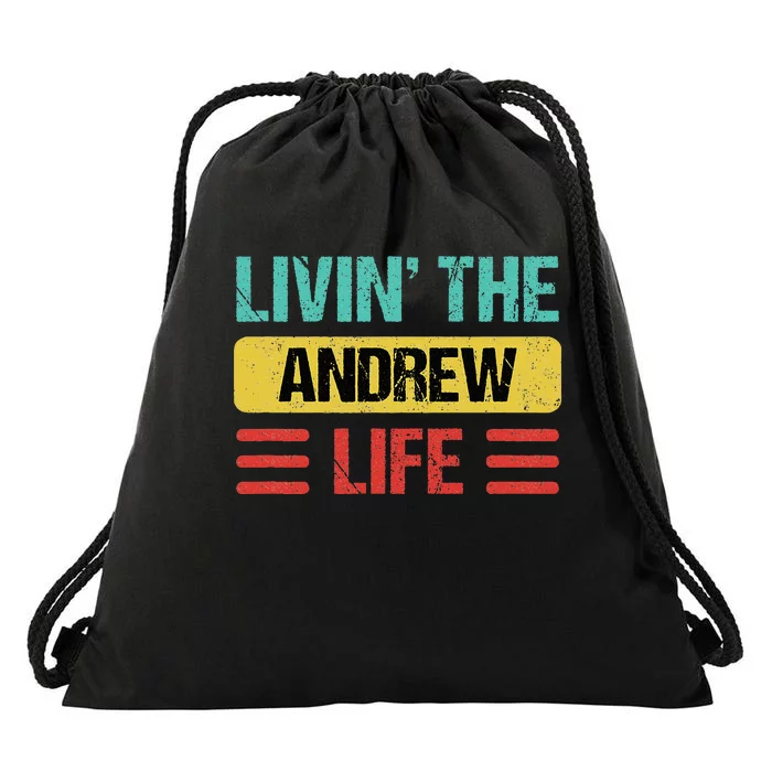 Andrew Name Drawstring Bag