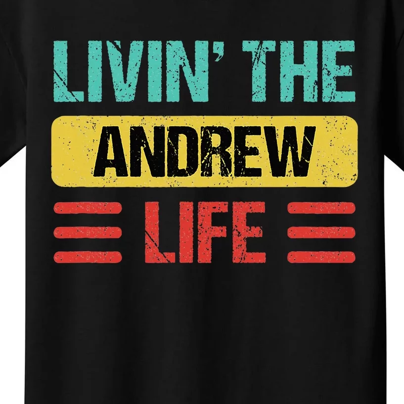 Andrew Name Kids T-Shirt