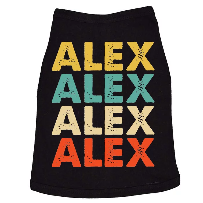 Alex Name Doggie Tank