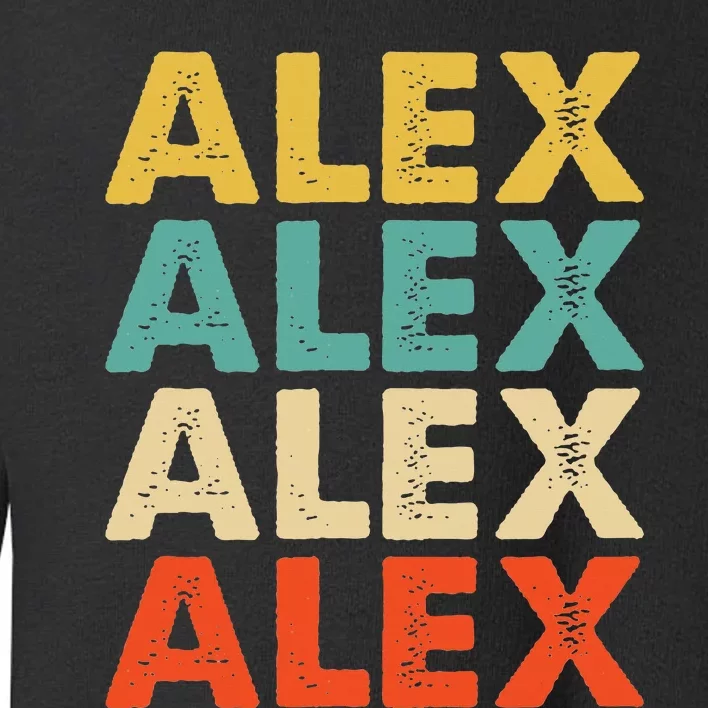 Alex Name Toddler Sweatshirt