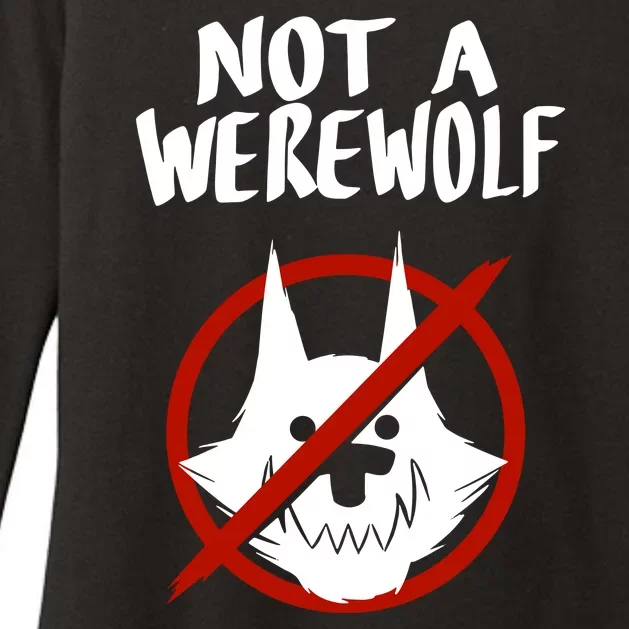 ATW Not A Werewolf Womens CVC Long Sleeve Shirt