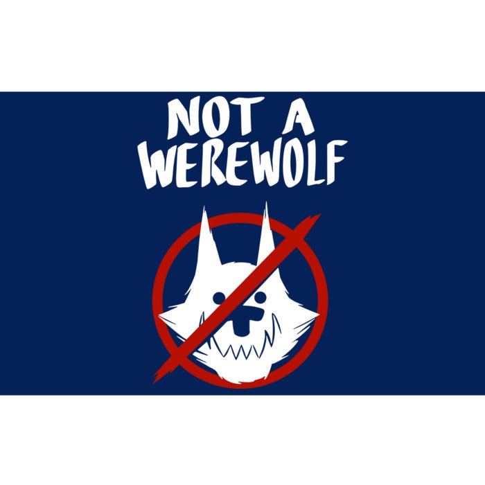 ATW Not A Werewolf Bumper Sticker