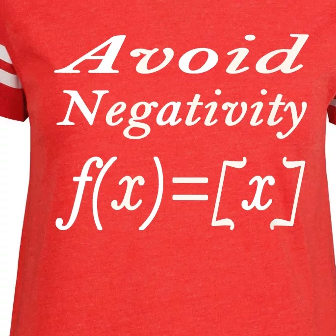 Avoid Negativity Enza Ladies Jersey Football T-Shirt