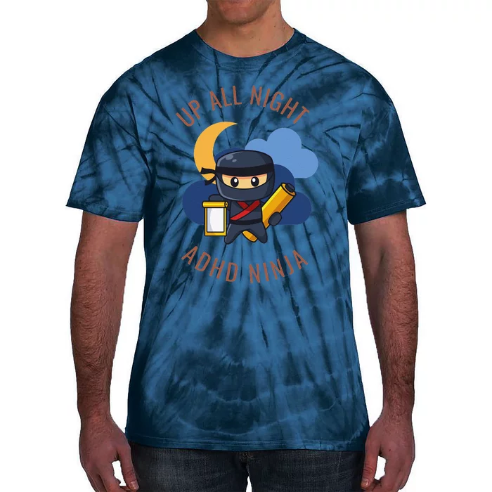 Adhd Ninja Tie-Dye T-Shirt