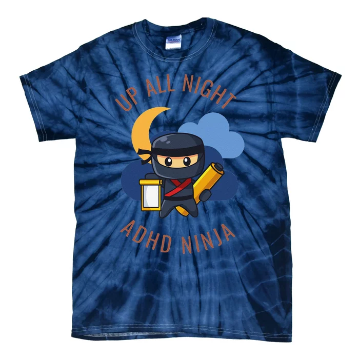 Adhd Ninja Tie-Dye T-Shirt