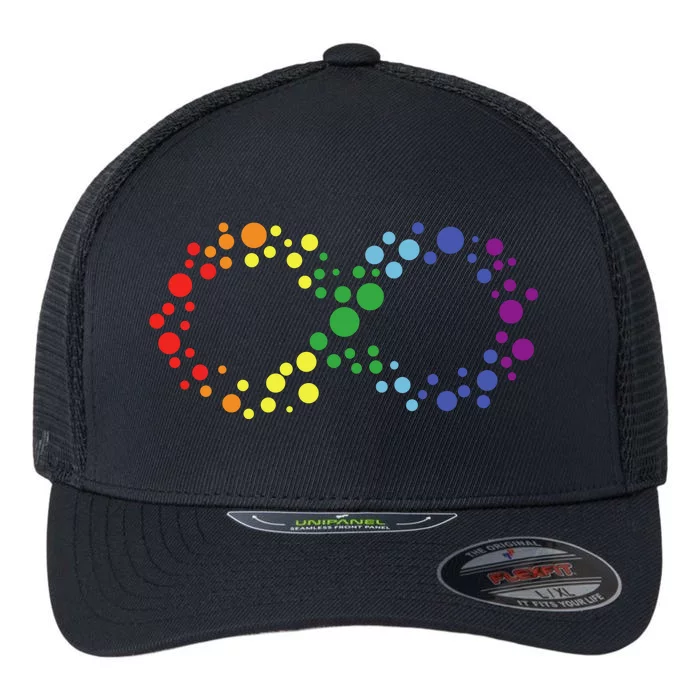 Autism Neurodiversity Awareness Symbol Flexfit Unipanel Trucker Cap