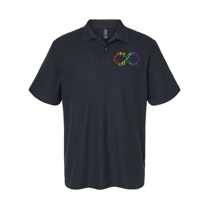 Autism Neurodiversity Awareness Symbol Softstyle Adult Sport Polo