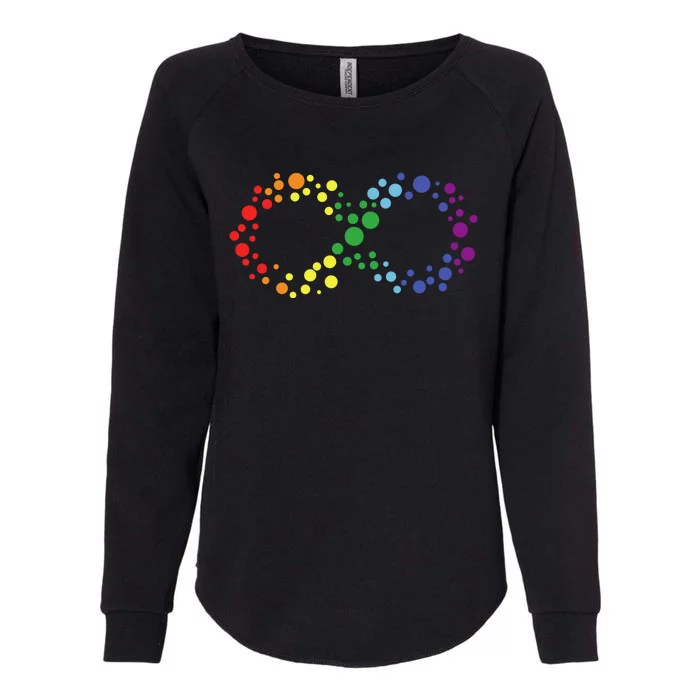 Autism Neurodiversity Awareness Symbol Womens California Wash Sweatshirt