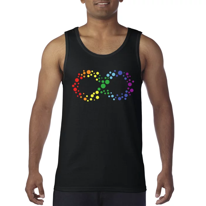 Autism Neurodiversity Awareness Symbol Tank Top