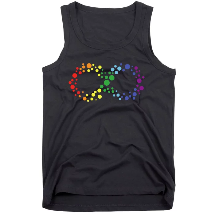 Autism Neurodiversity Awareness Symbol Tank Top