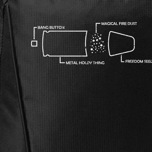 Anatomy of a Pew Bullet City Backpack