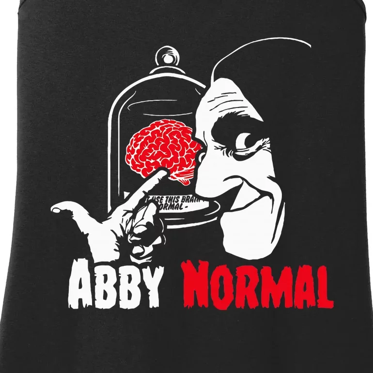 Abby Normal Brain Abnormal Christmas Costume Ladies Essential Tank