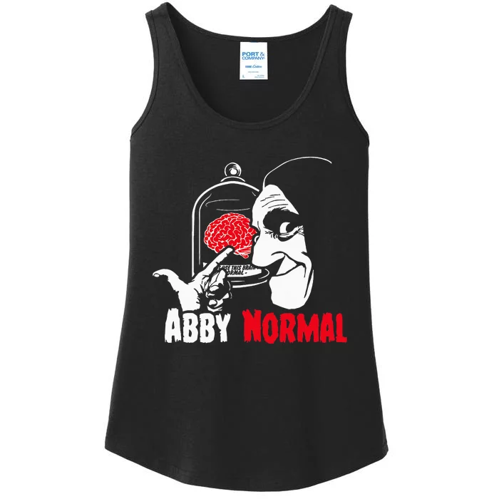 Abby Normal Brain Abnormal Christmas Costume Ladies Essential Tank