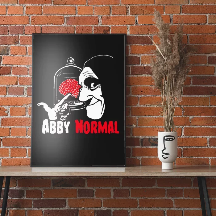 Abby Normal Brain Abnormal Christmas Costume Poster