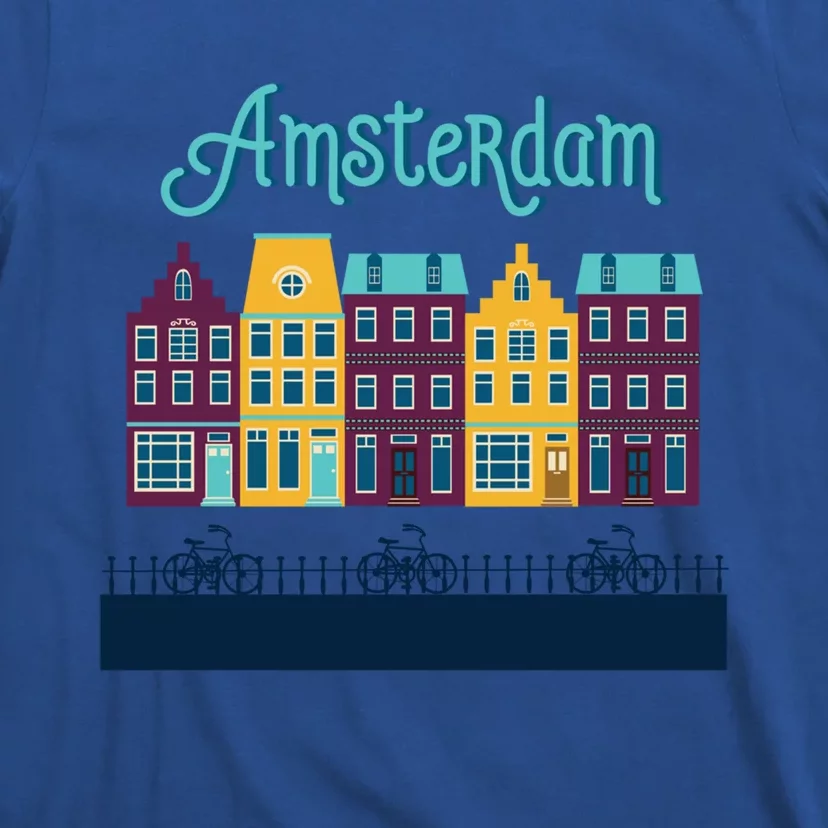 Amsterdam Netherlands Bicycle Europe Funny Gift T-Shirt