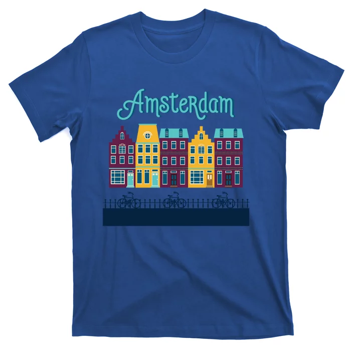 Amsterdam Netherlands Bicycle Europe Funny Gift T-Shirt